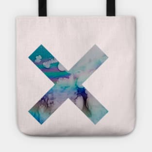 tumblr cross with clouds Tote