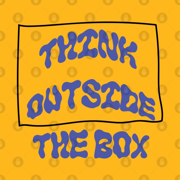 Think outside the box by blckpage