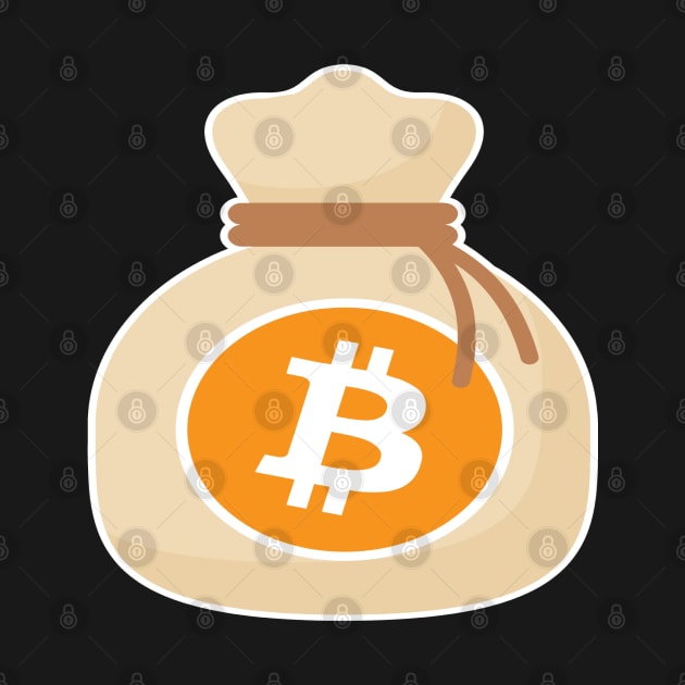 Bitcoin Money Bag by Twistedburt