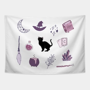 Purple Witch Pack Tapestry