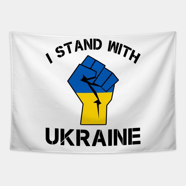 I stand with Ukraine Tapestry by Scar