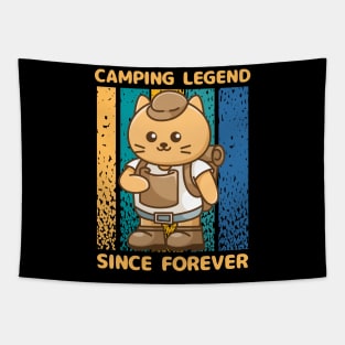 Camping Legend Since Forever Tapestry