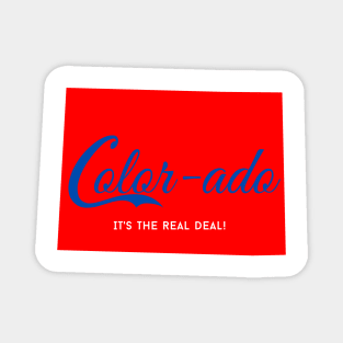 Color-ado "its the Real Deal" Magnet