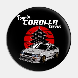 Toyota Corolla AE 86 Pin