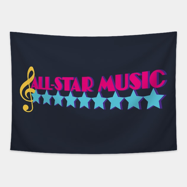 All Star Music Tapestry by Lunamis