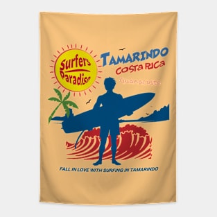 Tamarindo Costa Rica Surfer Tapestry