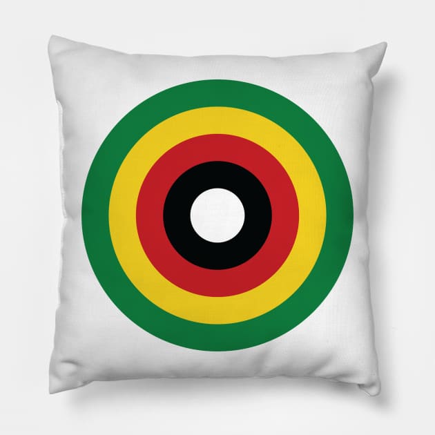 Zimbabwean Air Force Pillow by Wickedcartoons