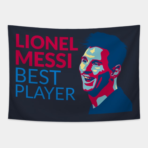 Lionel Messi best player Tapestry by MARCHY