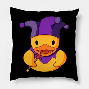 Court Jester Rubber Duck Pillow