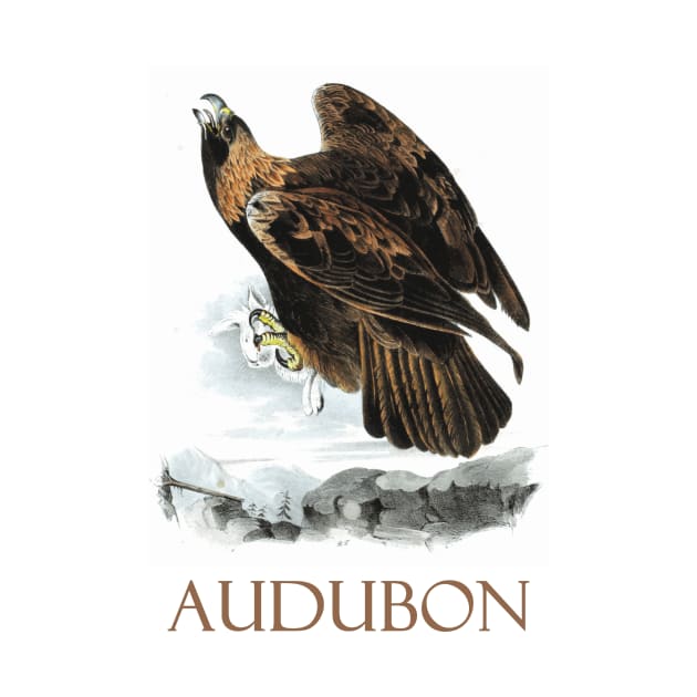 Golden Eagle by John James Audubon by Naves