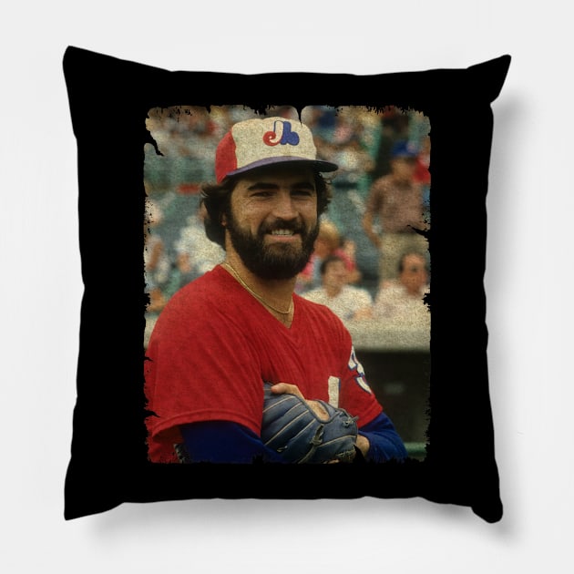 Jeff Reardon in Montreal Expos Pillow by PESTA PORA