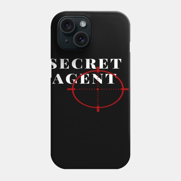 Secret agent design Phone Case by Darksun's Designs