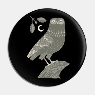 The Owl of Athena Pin