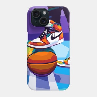 Basketball Play Pop Art Phone Case