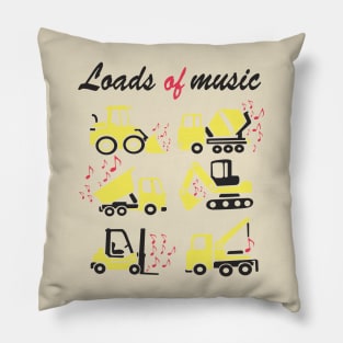 Loads of music Pillow