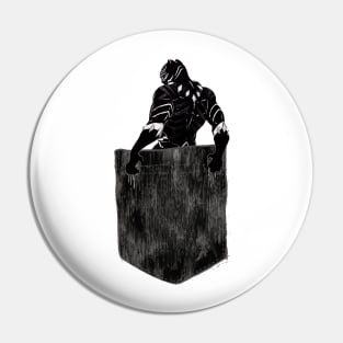 Black Panther - pocket ready Pin