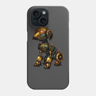 Steampunk Robot Dog Phone Case