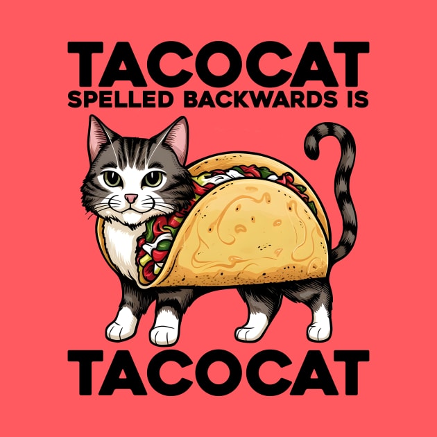 Tacocat Spelled Backwards Is Tacocat by aesthetice1