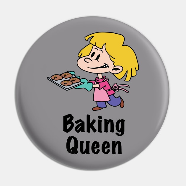 Baking Queen Pin by sportartbubble