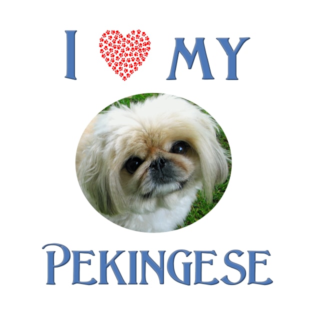 I Love My Pekingese by Naves