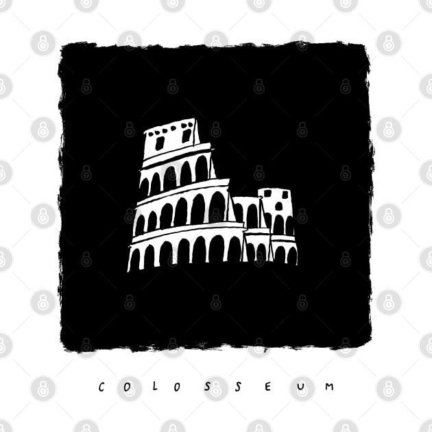 Colosseum ink by Aidi Riera