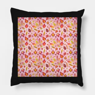 Fall Leaves Pattern Pillow