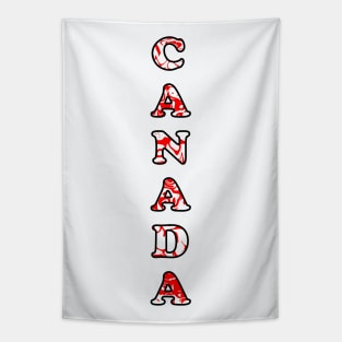 VERTICAL Canada Day Tapestry