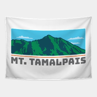 Mt. Tamalpais horizontal block type Tapestry