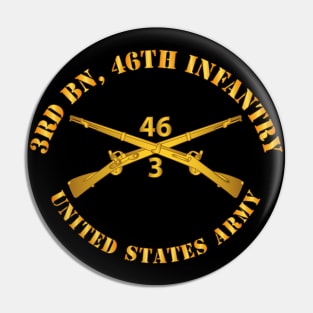 3rd Bn 46th Infantry Regt - Infantry Br Pin