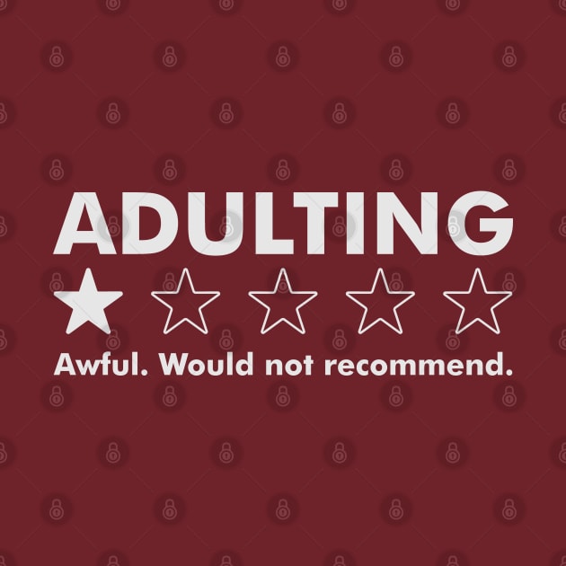 ADULTING by Aries Custom Graphics