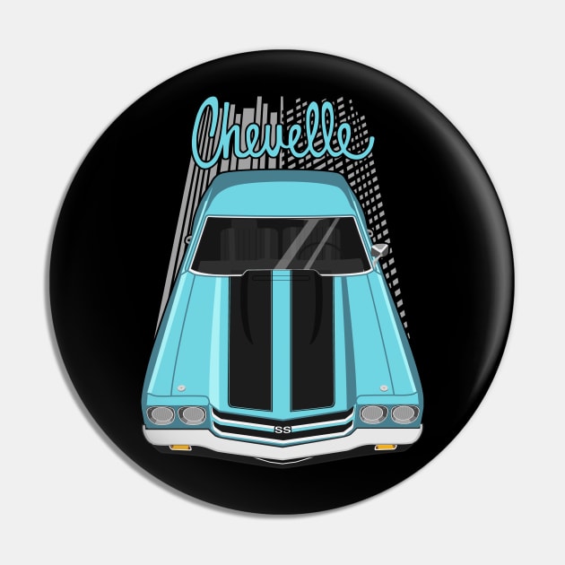 Chevrolet Chevelle SS 1970 - turquoise Pin by V8social