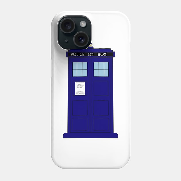 just the TARDIS Phone Case by ktludwig