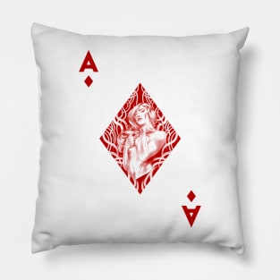 Ace of Diamonds Pillow