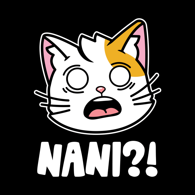 Nani Japanese Anime Manga Cat by Teewyld