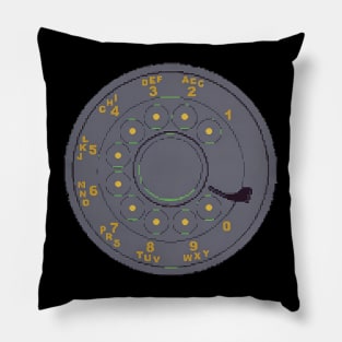 Pixel Art Rotary Dial Pillow