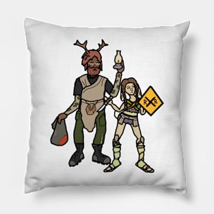 No One's Prey Pillow