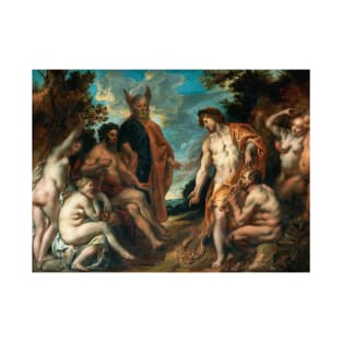 The Musical Contest between Apollo And Pan by Jacob Jordaens T-Shirt