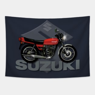 Retro 1978 X7 250 Motorcycle Tapestry