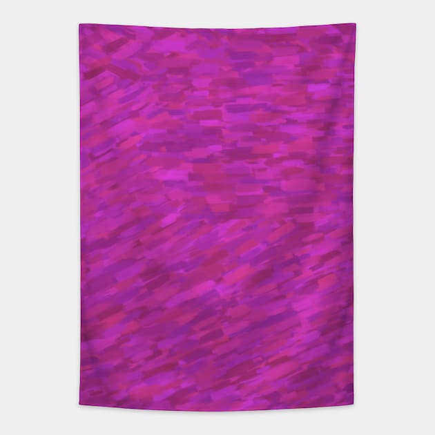 Brush Strokes Paint Texture (Magenta and Purple) Tapestry by F-for-Fab