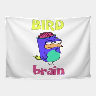 Birdbrain Design for Bird Lovers Tapestry