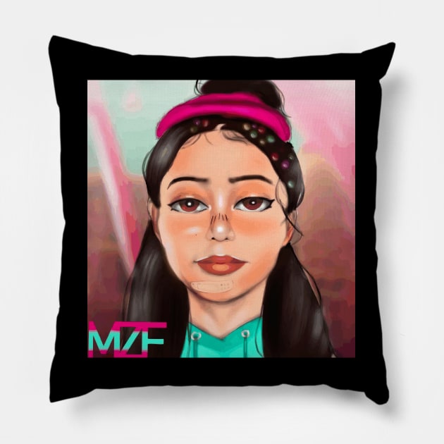 Bella Poarch  Content Creator Pillow by WikiDikoShop