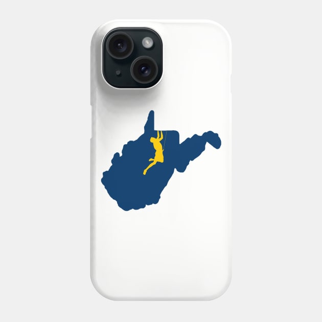 West Virginia Climbing Phone Case by esskay1000