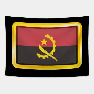 Country Flag of Angola Tapestry