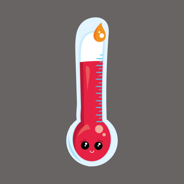 Download Kawaii Weather Kawaii Thermometer Hot Day - Rainbowbaby ...