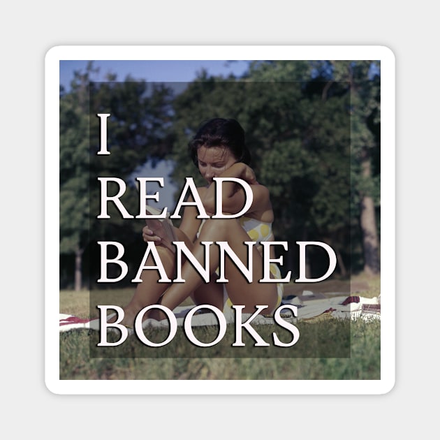 I read banned books Magnet by Sagansuniverse