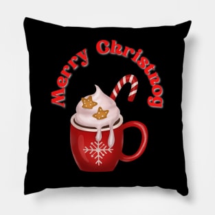 Christmas - Merry Christnog, Merry christmas, family christmas pjama t-shirt Pillow