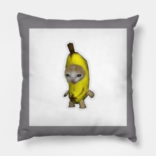 Banana Cat Pillow