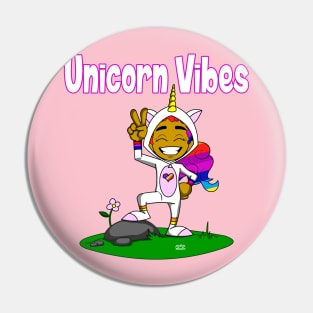 Unicorn Vibes Pin