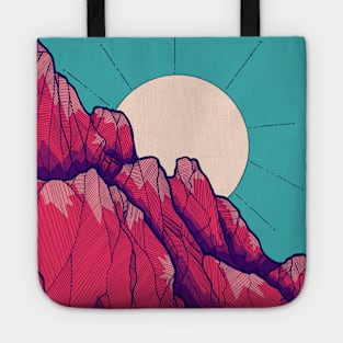 The rose red peak Tote