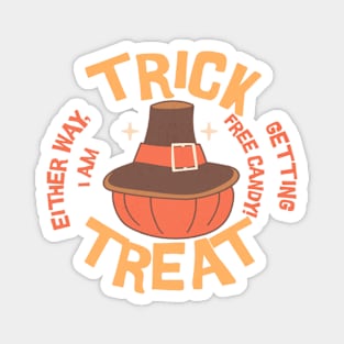 Halloween - Trick or Treat Magnet